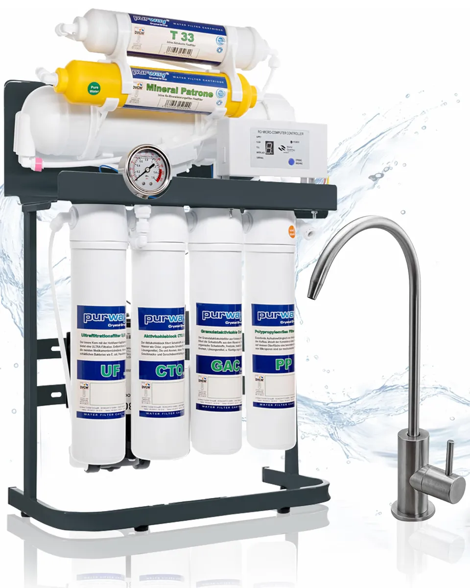 AB Group PUR Booster Quick 7 impianto osmosi 600 GPD