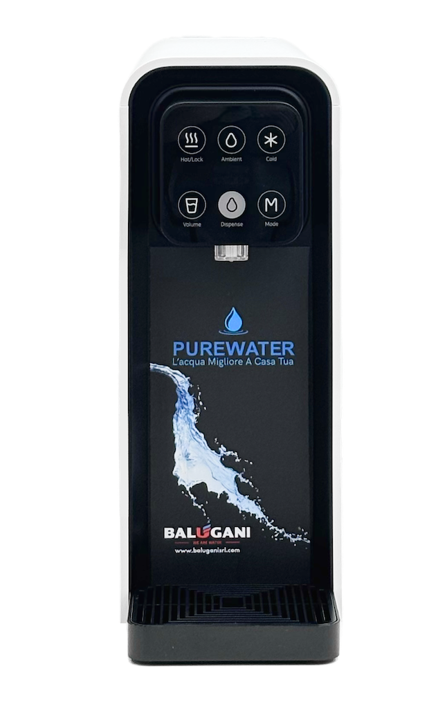 Balugani PureWater erogatore soprabanco 6 temperature
