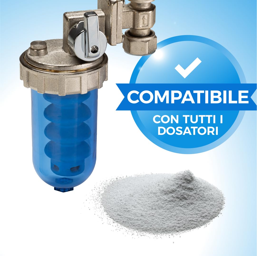 WK Polifosfati Polvere Anticalcare Caldaia 1 Kg 1 Barattolo