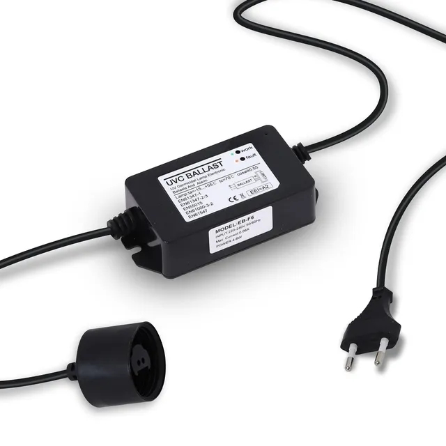 Bellerofonte UV alimentatore sterilizzatore 4-6W 2+2 pin