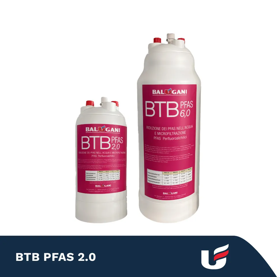 Balugani BTB PFAS cartuccia depurazione acqua