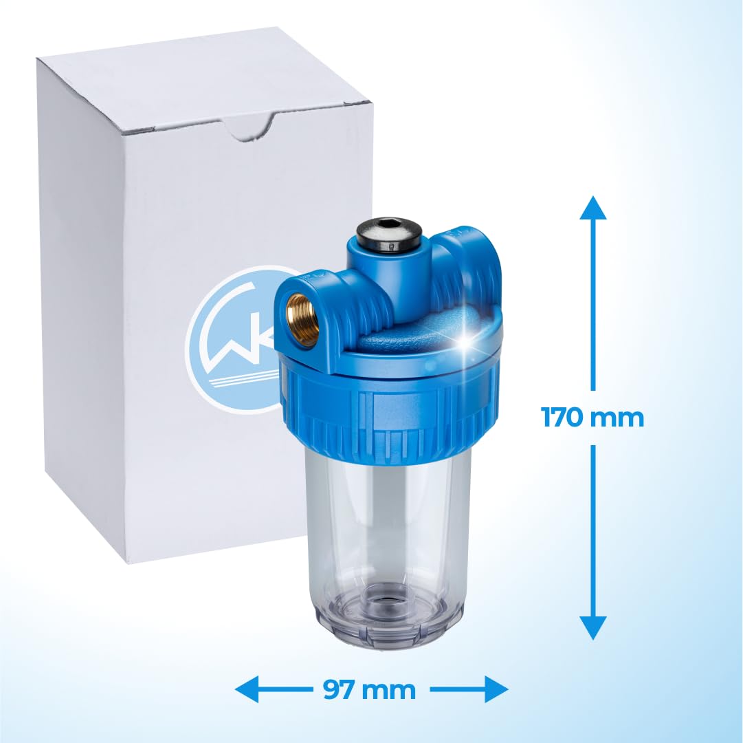 WK Contenitore Filtro Acqua 5'' 1/2" Made in Italy