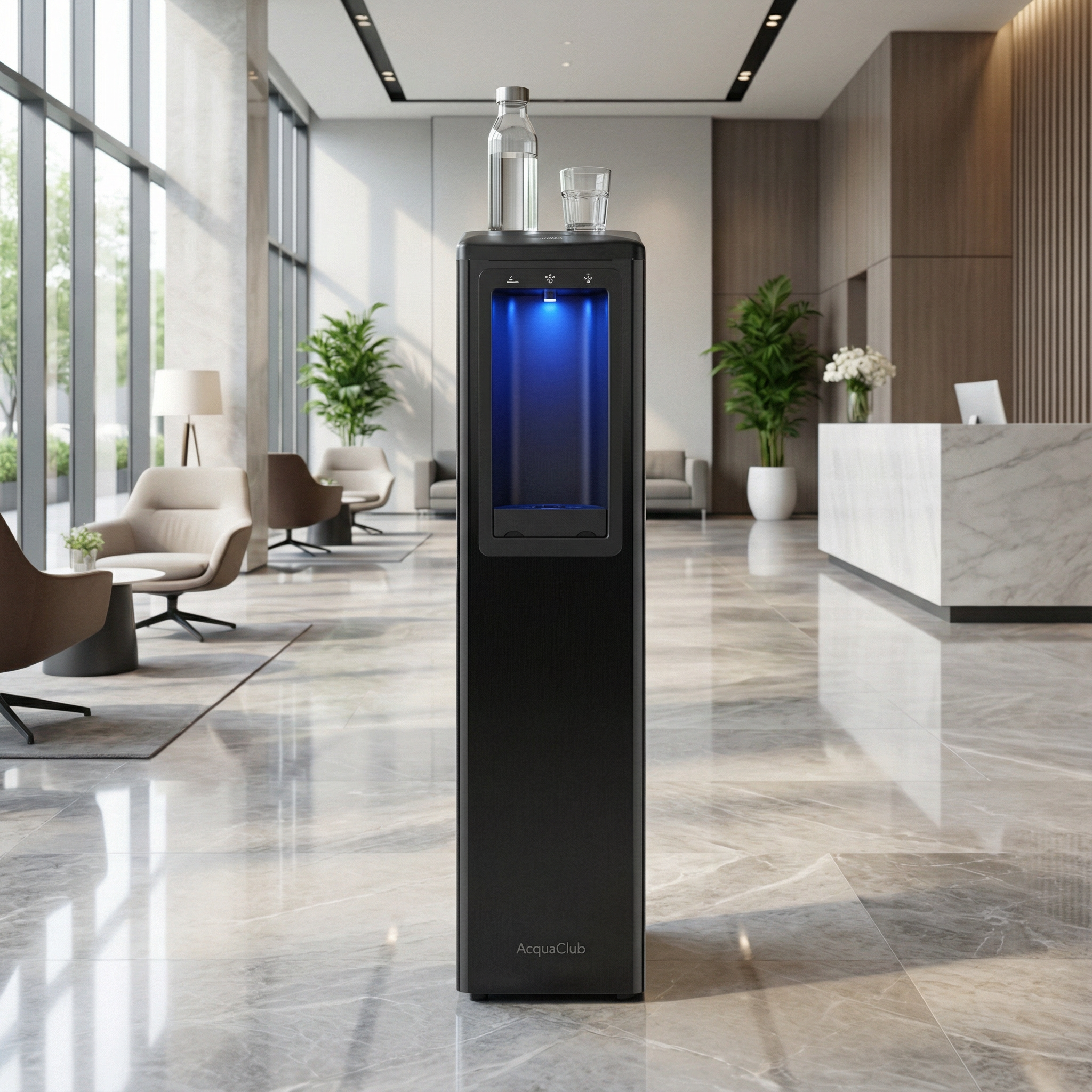 Zerica Futura Erogatore Acqua a Pavimento 30 l/h gasata