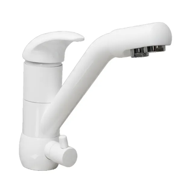 Bellerofonte IFM Rubinetto Miscelatore 3 Vie Bianco