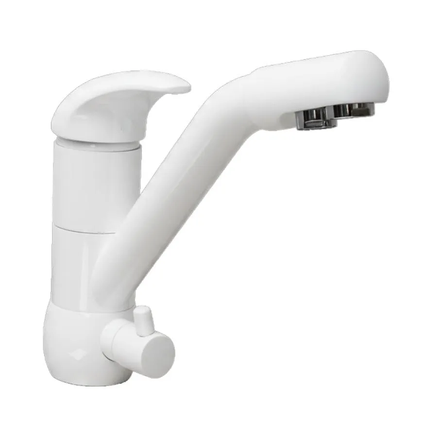 Bellerofonte IFM Rubinetto Miscelatore 3 Vie Bianco