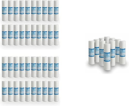 Bellerofonte Filtro Sedimenti 10 Pollici 1 Micron Cartuccia 50 Pezzi