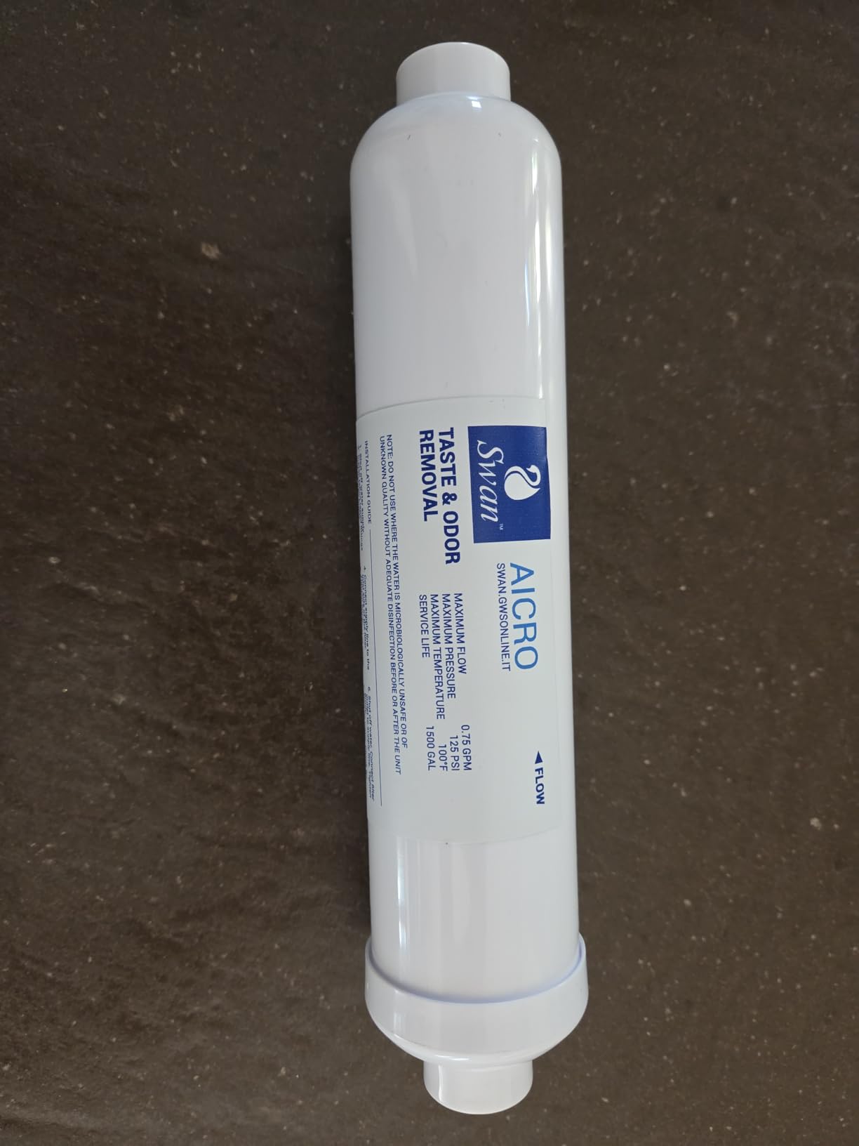 Bellerofonte AICROSW Filtro Linea 10" Carbone Vegetale GAC