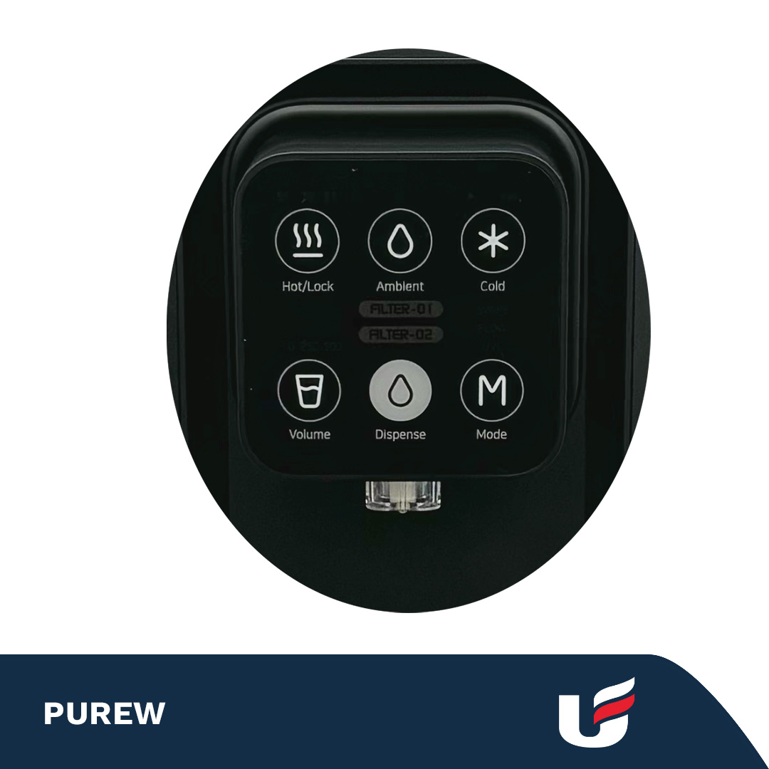 Balugani PureWater erogatore soprabanco 6 temperature