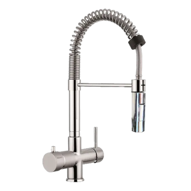 Orion H2O Shower Pro rubinetto 3 vie acciaio
