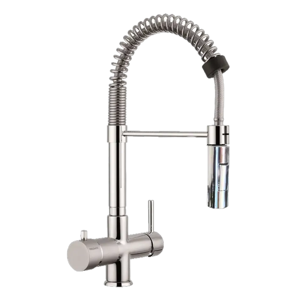 Orion H2O Shower Pro rubinetto 3 vie acciaio