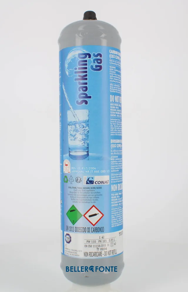 Bellerofonte Bombola CO2 600g E290 M11x1 1 Pezzo universale