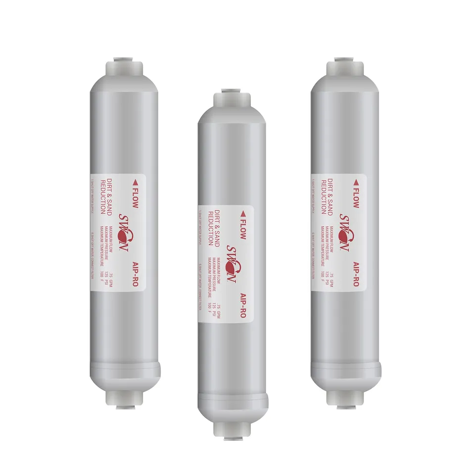 Bellerofonte Swan Filtro in Linea 10" 3 Pezzi rete
