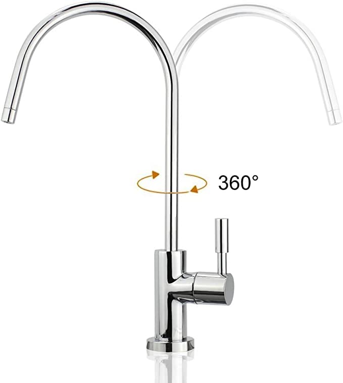 Bellerofonte Grace rubinetto 1 via acqua filtrata acciaio