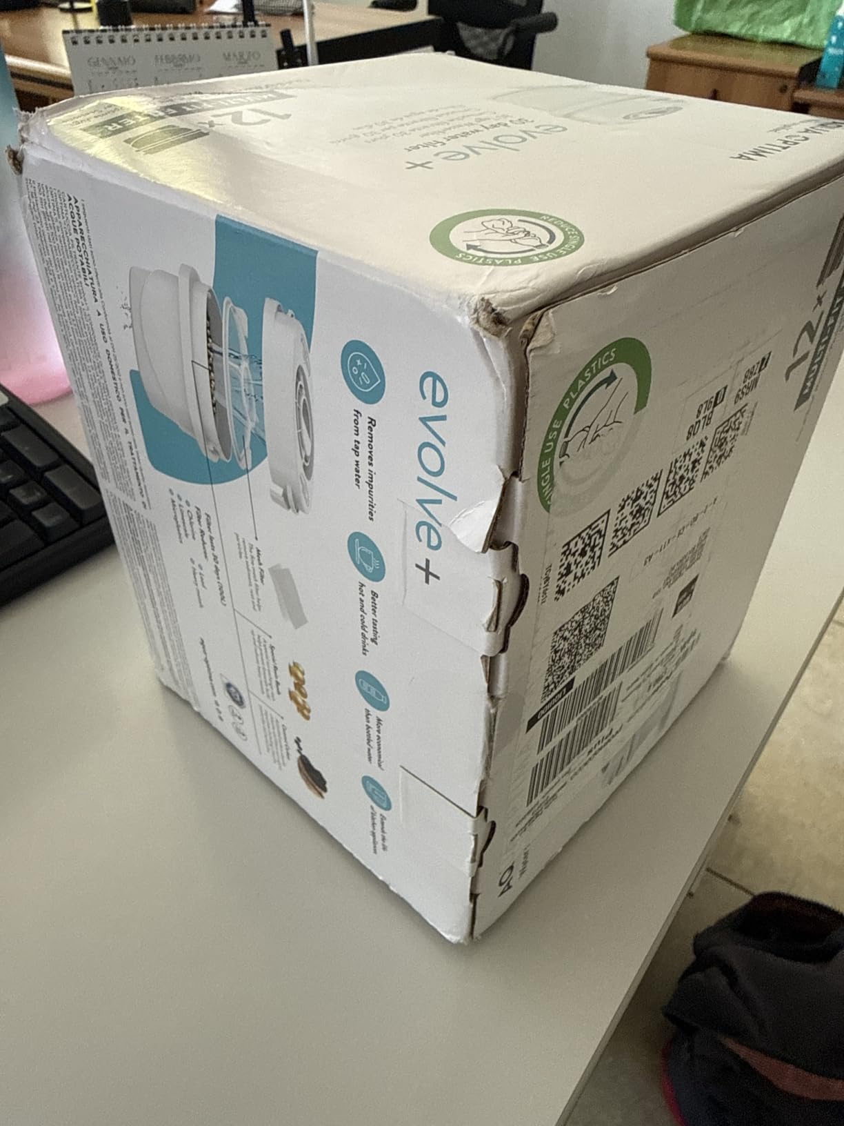 Aqua Optima Evolve+ filtri caraffa 12 pezzi anticalcare