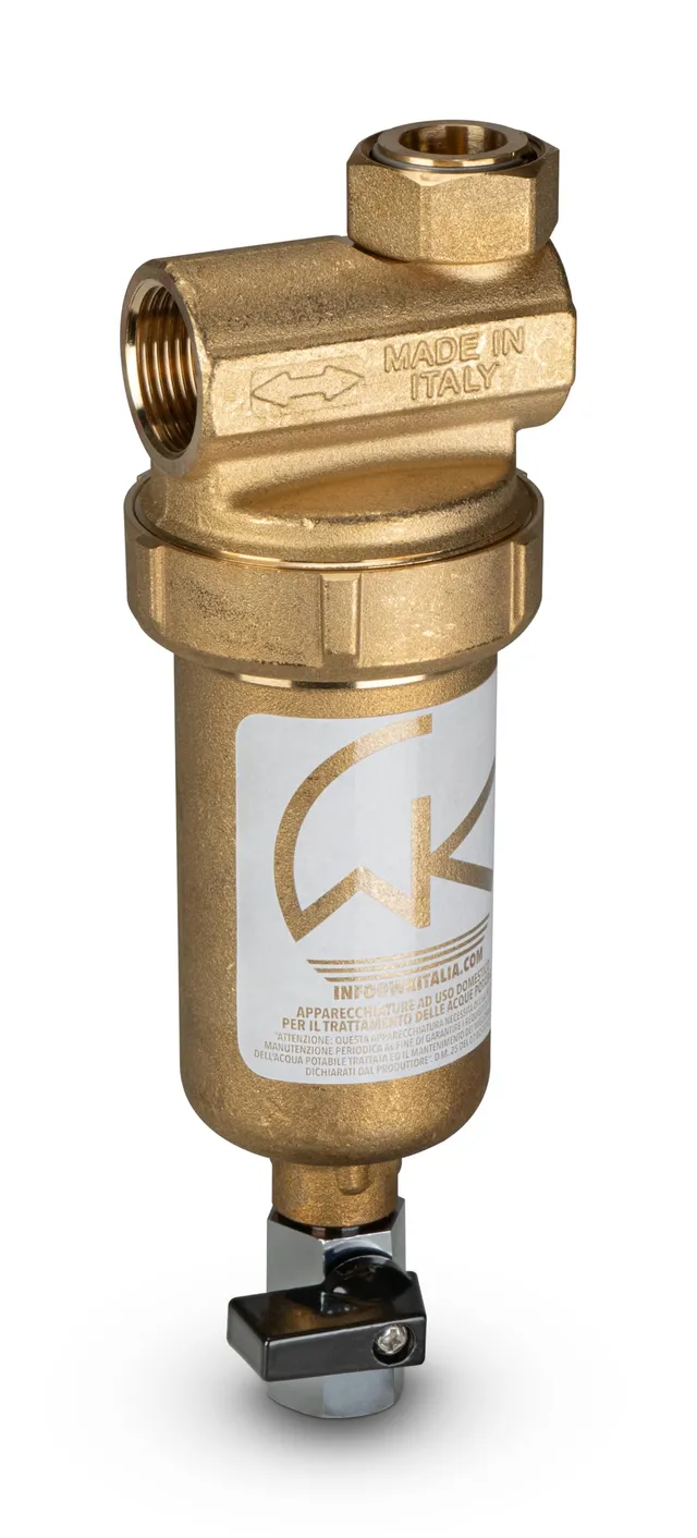 WK Defangatore Magnetico Caldaia Ottone 3/4" Singolo