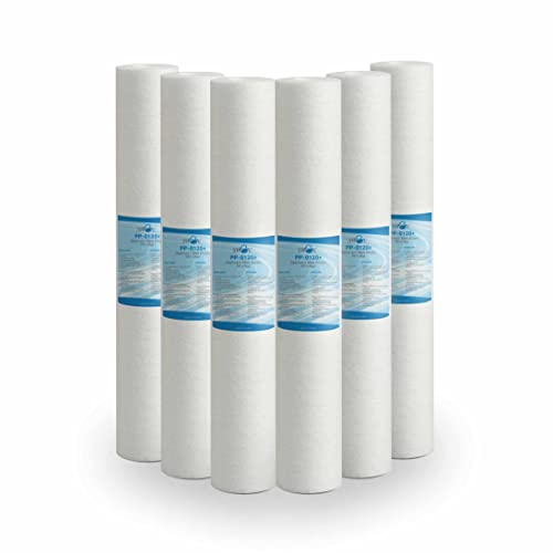 Bellerofonte Filtro Sedimenti 20 Pollici 1 Micron Cartuccia 6 pz