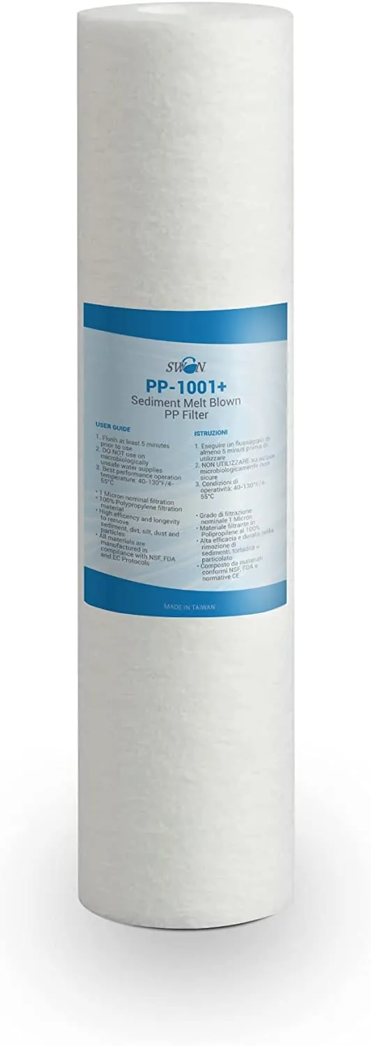 Bellerofonte Swan Cartuccia Tazza 10" 1 Micron