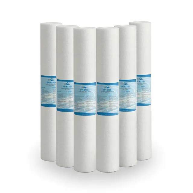 Bellerofonte Filtro Sedimenti 20 Pollici 1 Micron Cartuccia 6 pz