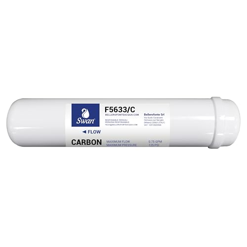 Bellerofonte F5633-C Filtro in Linea Carbone 12 Pollici