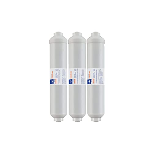 Bellerofonte Filtro In Linea Carbone Argentizzato 10 Pollici 3 pz