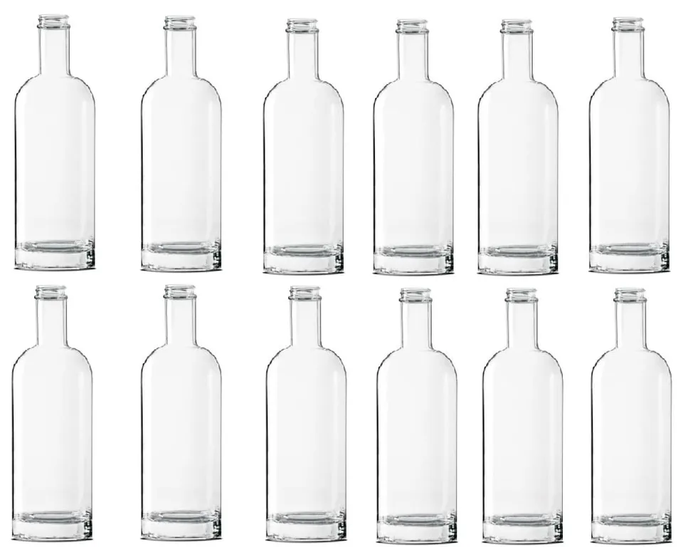 Bellerofonte Vand 75cl bottiglia vetro 12 pz trasparente