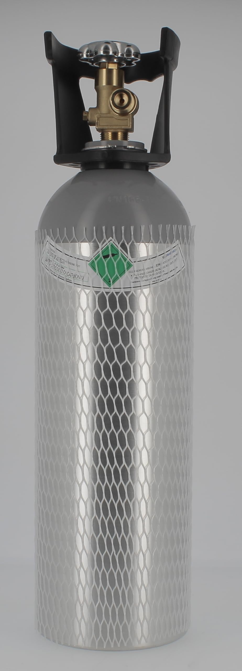 Bellerofonte Bombola CO2 2 Kg Alluminio piena ricaricabile