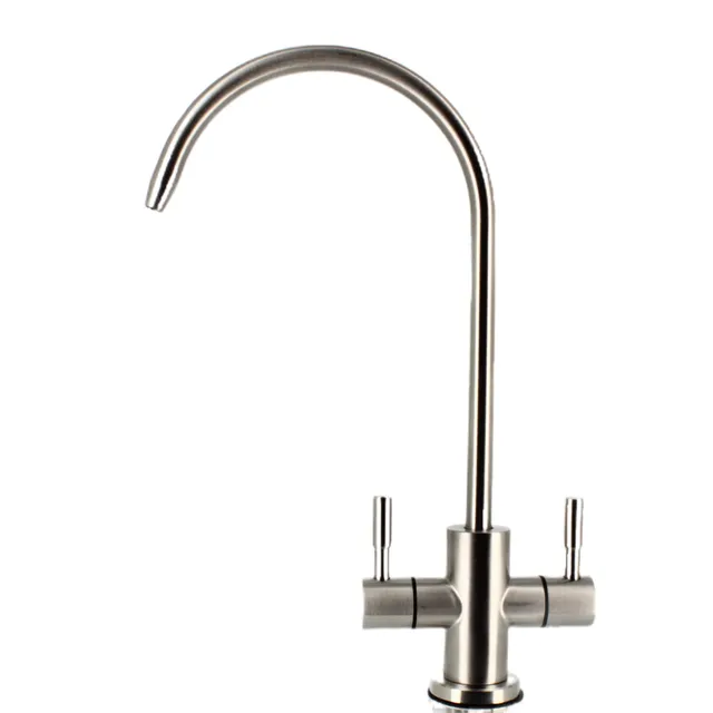 Bellerofonte 2 Vie Rubinetto Cucina Acciaio Inox Osmosi