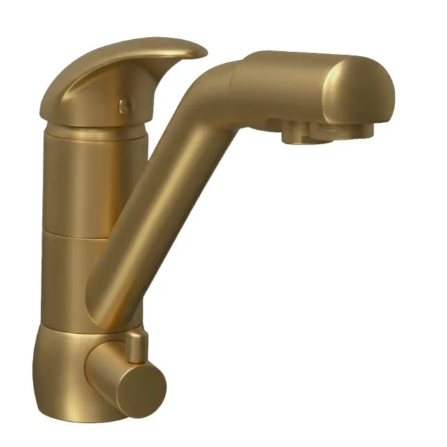 Bellerofonte Rubinetto Cucina 3 Vie Ottone Miscelatore