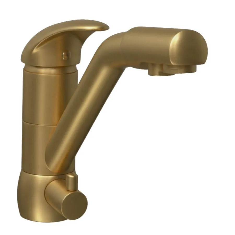 Bellerofonte Rubinetto Cucina 3 Vie Ottone Miscelatore