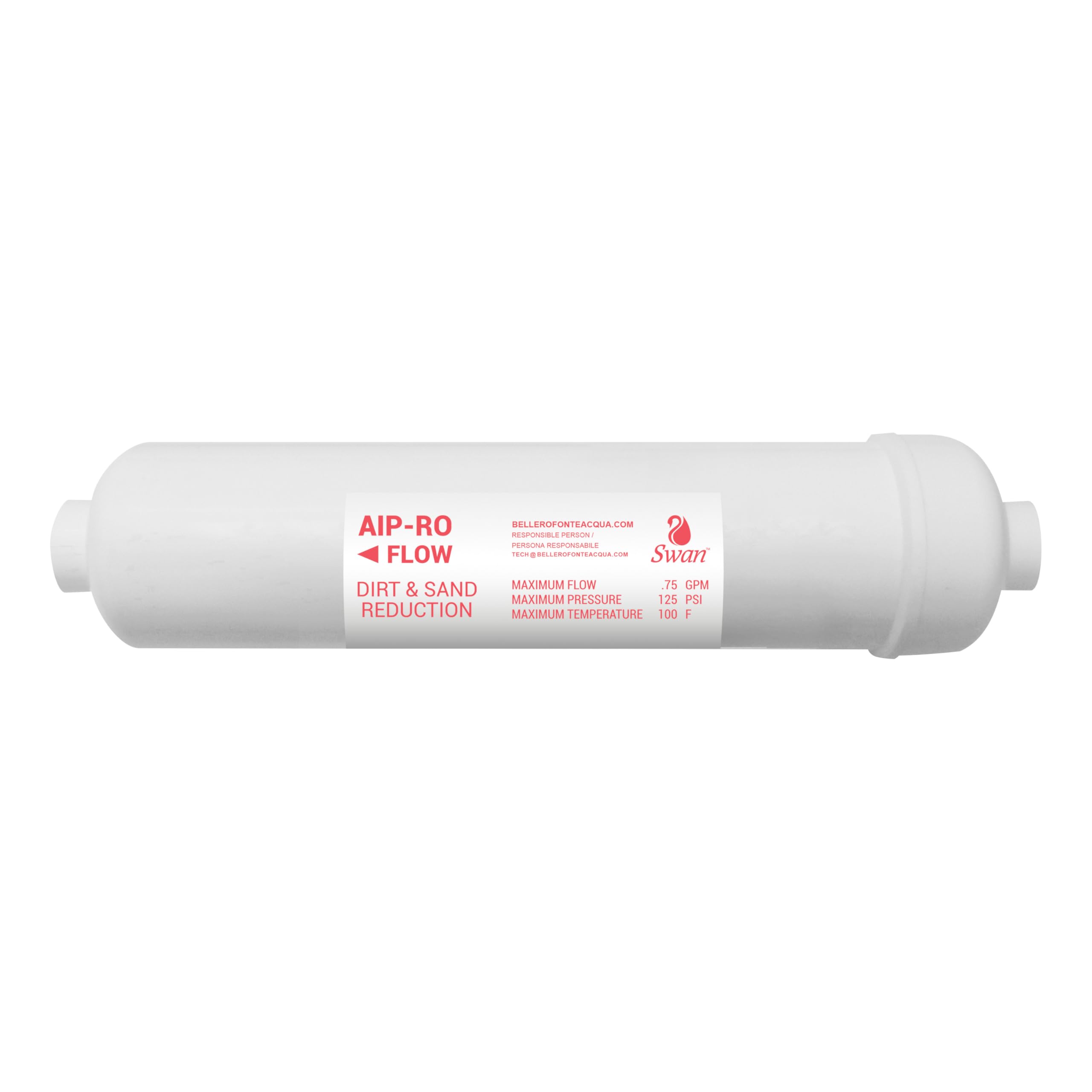 Bellerofonte AICROSW Filtro Linea 10" Carbone Vegetale GAC
