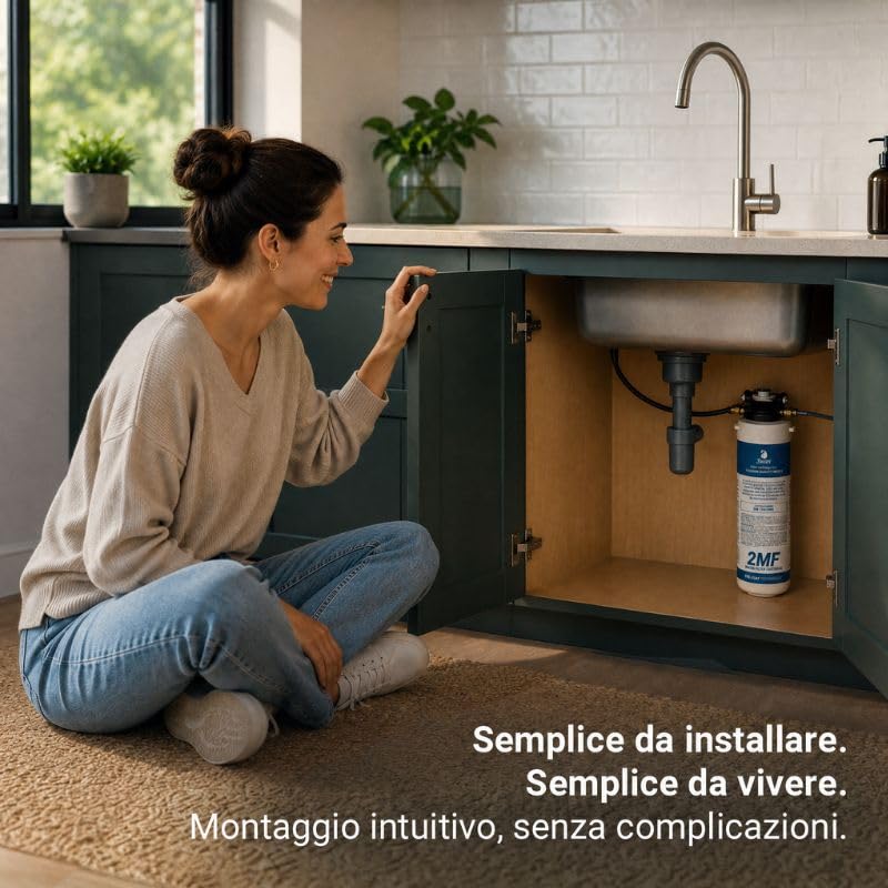 Bellerofonte Swan Essential 2MF depuratore acqua con rubinetto 1 via