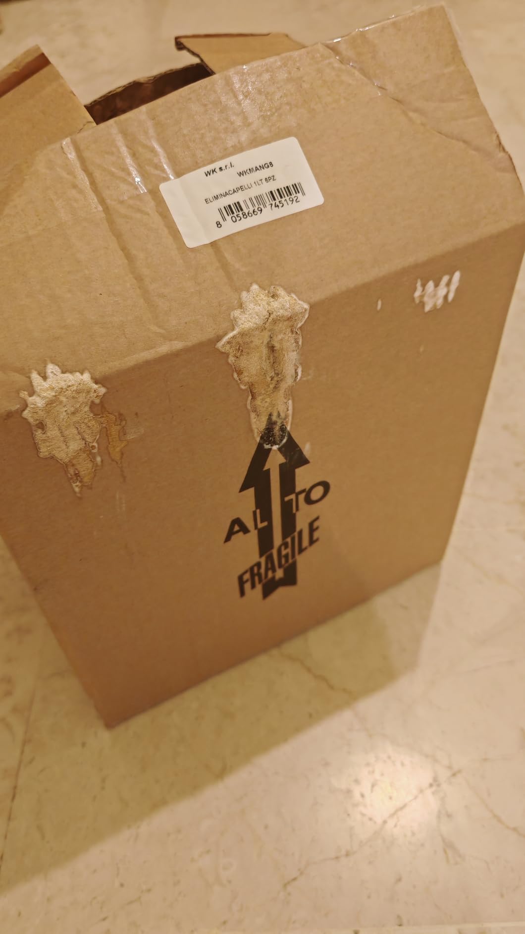 WK Elimina Capelli Dissoturante Scarichi 1 L Alcalino