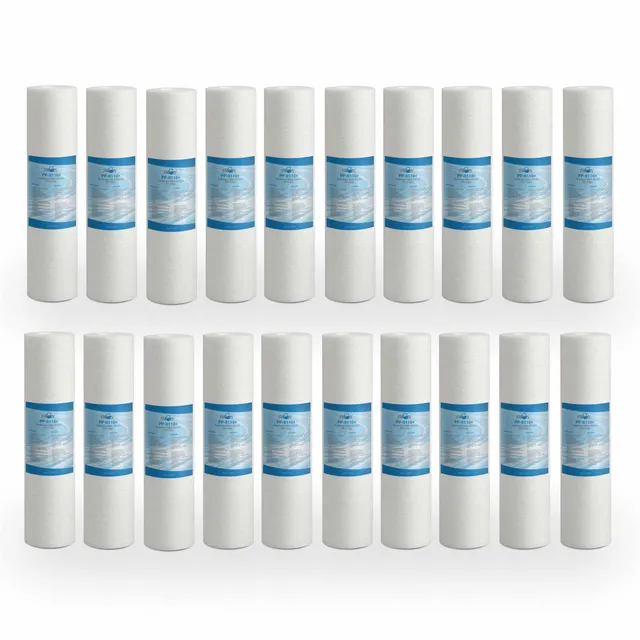 Bellerofonte 10 pollici cartucce sedimenti 20 pezzi 1 micron