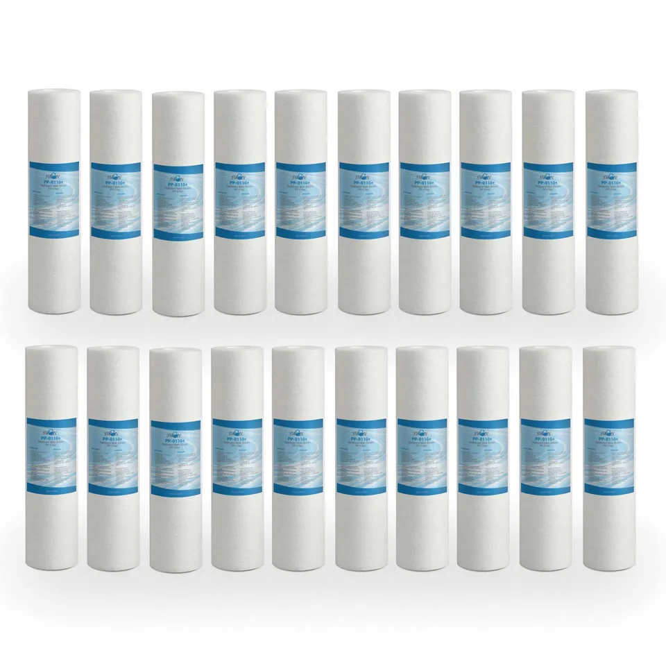 Bellerofonte 10 pollici cartucce sedimenti 20 pezzi 1 micron
