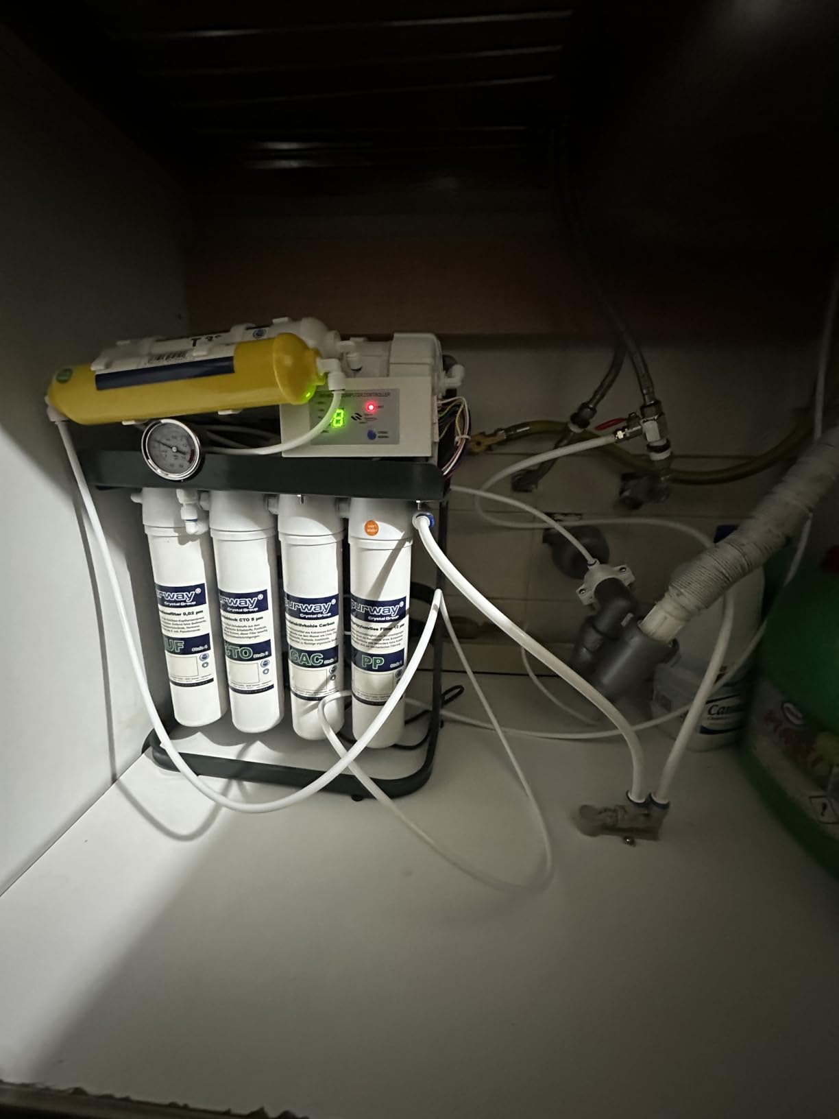 AB Group PUR Booster Quick 7 600 GPD impianto osmosi