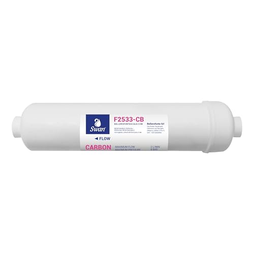 Bellerofonte Filtri Osmosi Inversa 10" Set 2 Pezzi Carbone