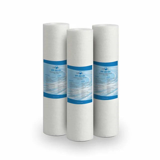 Bellerofonte Filtro Sedimenti 10 Pollici 5 Micron Cartuccia 3 pz