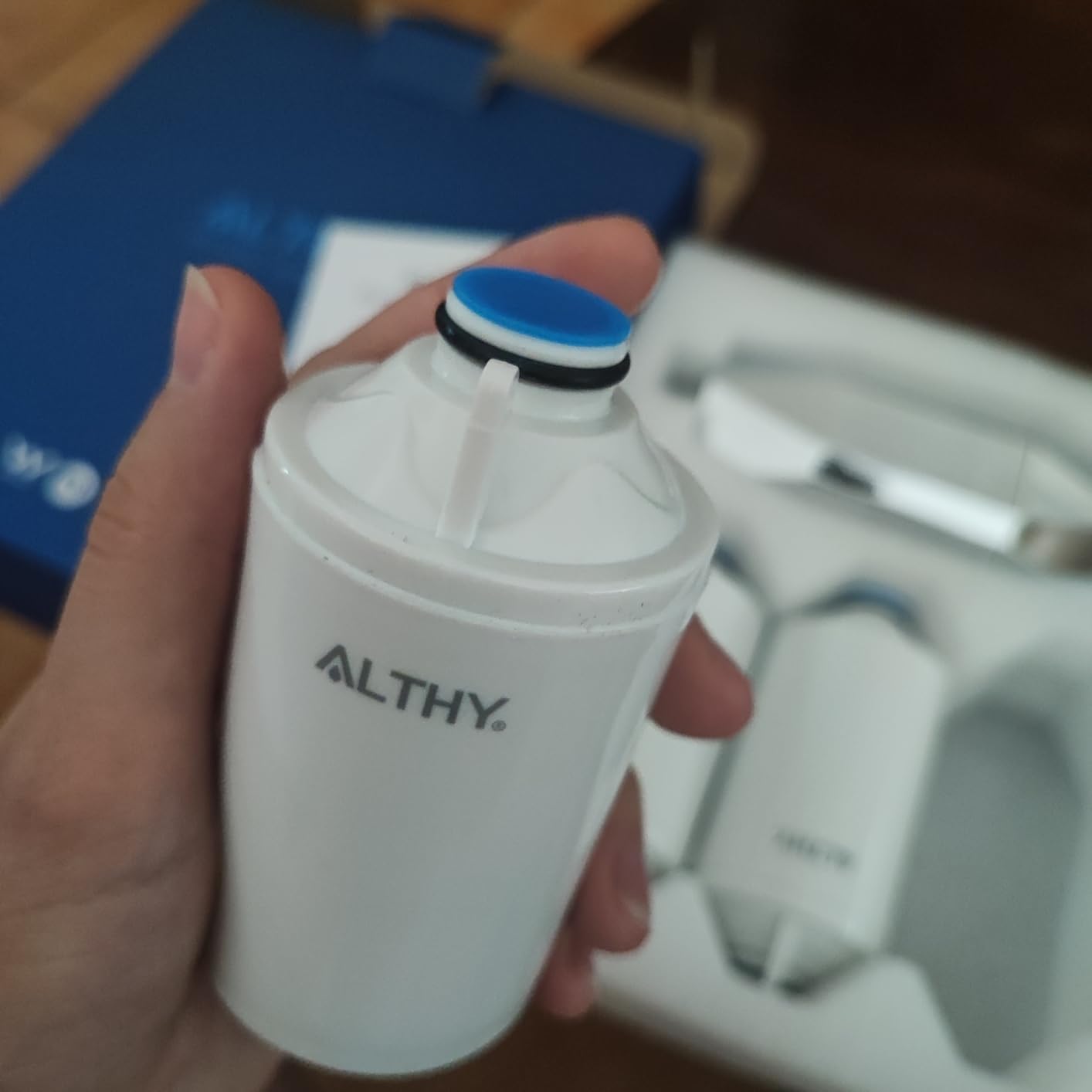 ALTHY SF100 filtro doccia vitamina C kit 4 cartucce anticalcare