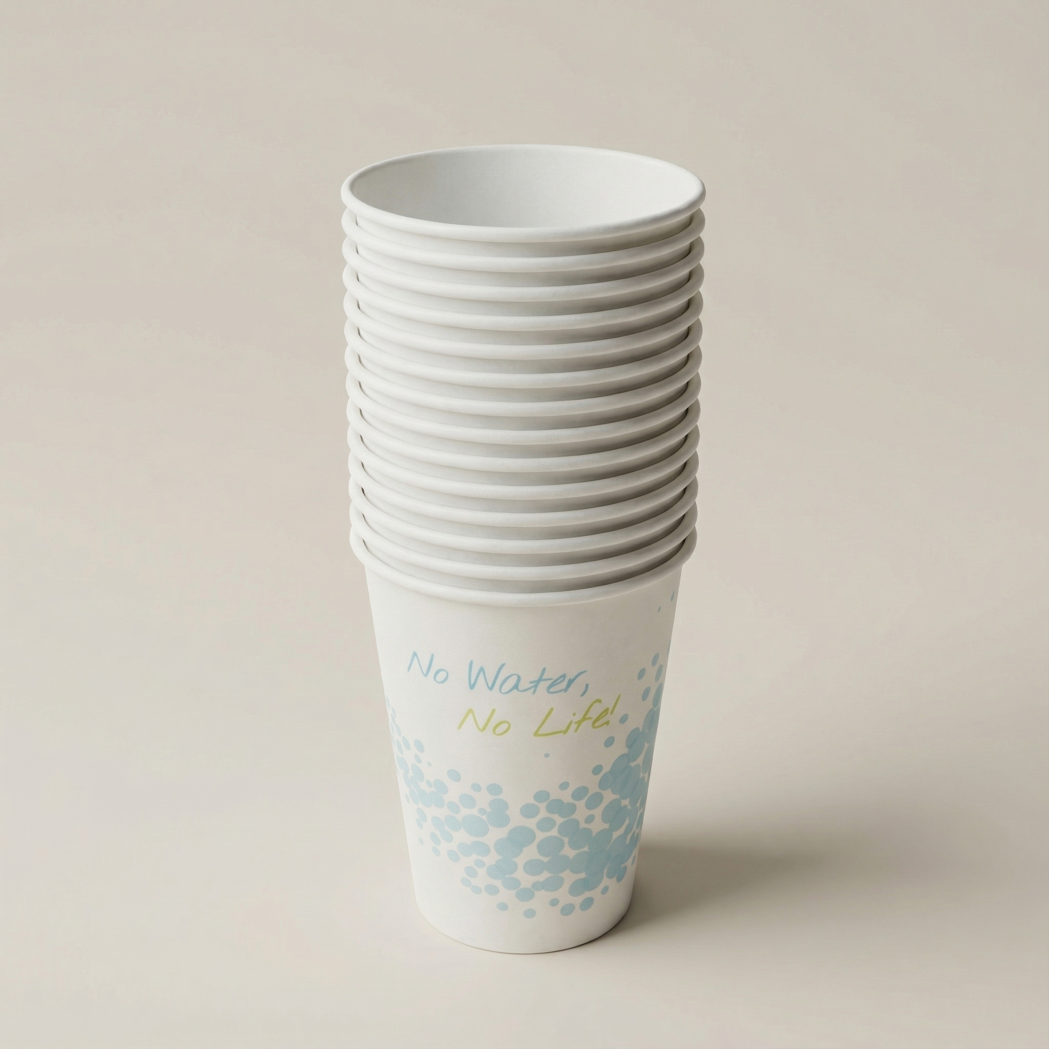 Acqua-Club Bicchiere carta 20 cl bianco azzurro 100 pezzi