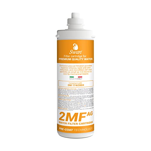 Bellerofonte Swan 2MF AG cartuccia filtro 0,5 micron argento