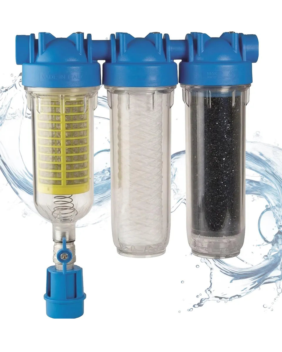 AB Group Hydra Rainmaster Trio RLH LA filtro acqua 1" 3 stadi