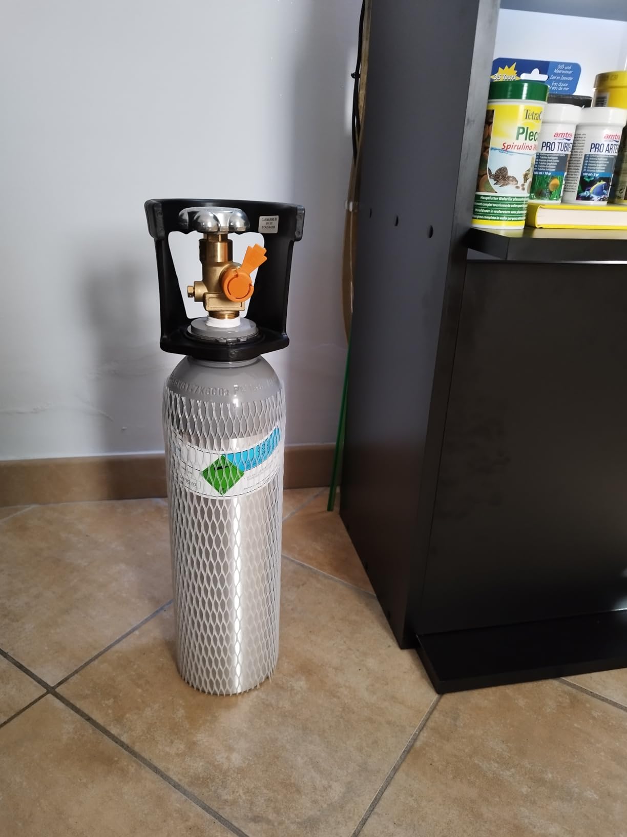 Bellerofonte Bombola CO2 2 Kg Alluminio piena ricaricabile