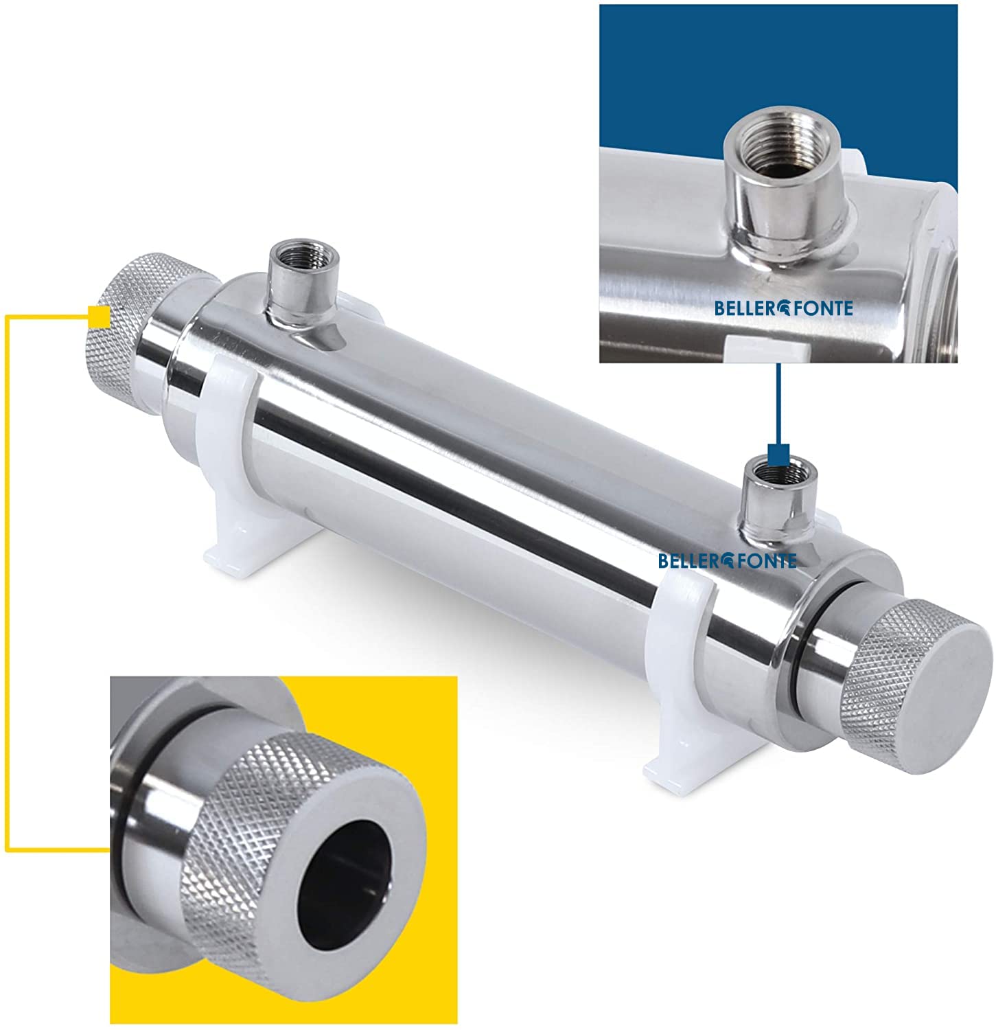 Bellerofonte Sterilizzatore UV 11W 4 l/min Acqua Potabile