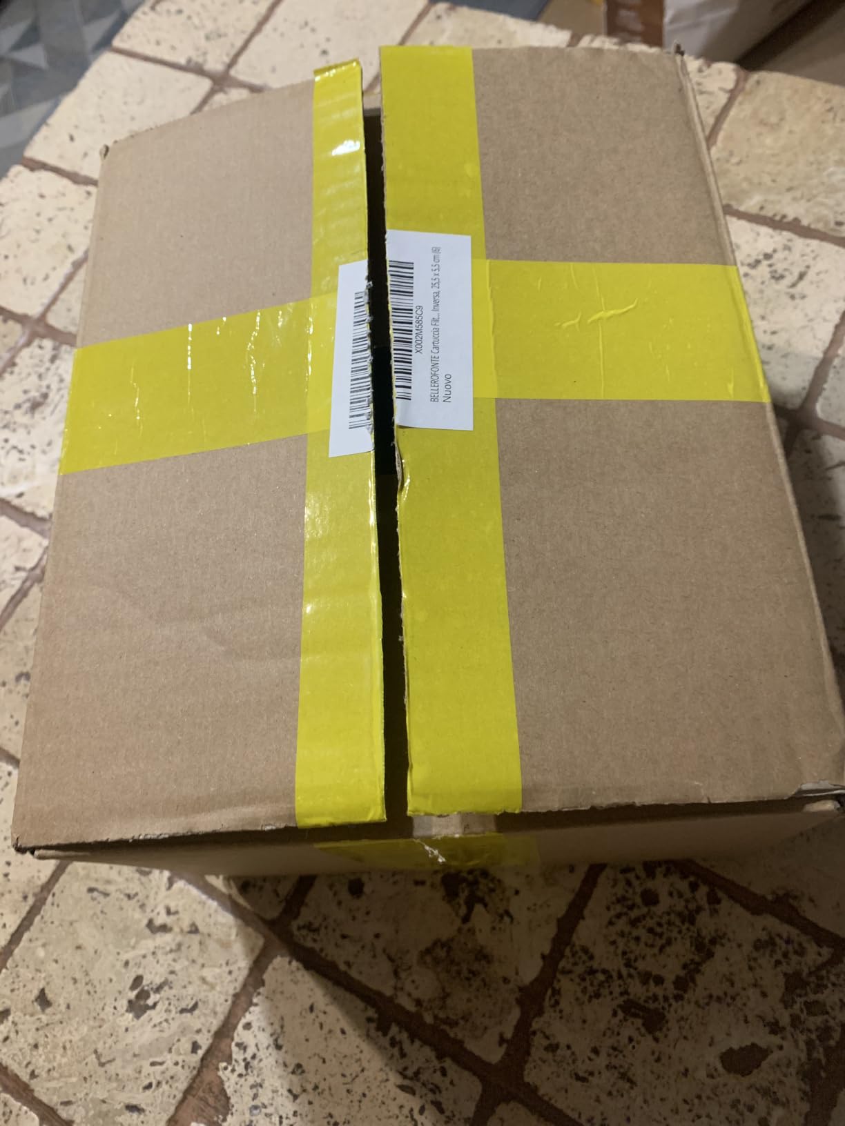 Bellerofonte Cartuccia Filo Avvolto 10" 5 Micron Confezione 6 Pezzi