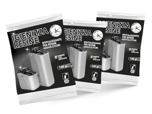 WK Igienizza Resine decalcificante addolcitore 3x140g citrico