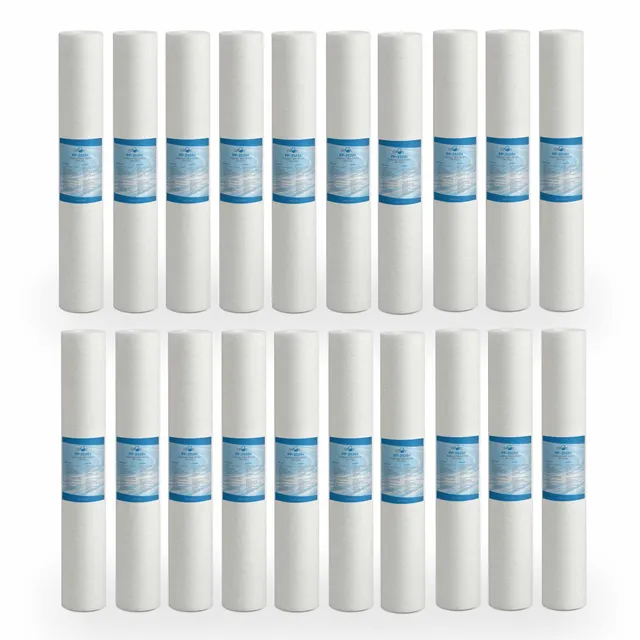 Bellerofonte Filtro Sedimenti 20" 25 Micron 20 Pezzi