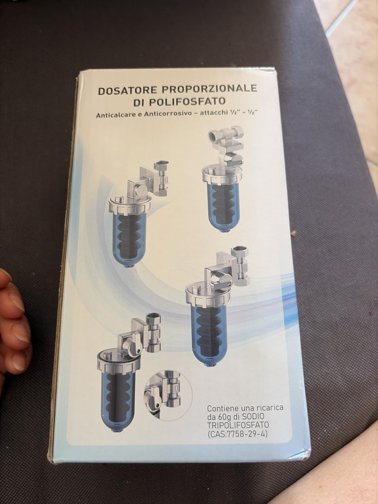 WK Dosatore Polifosfato Caldaia Ruotabile + 4 Pastiglie
