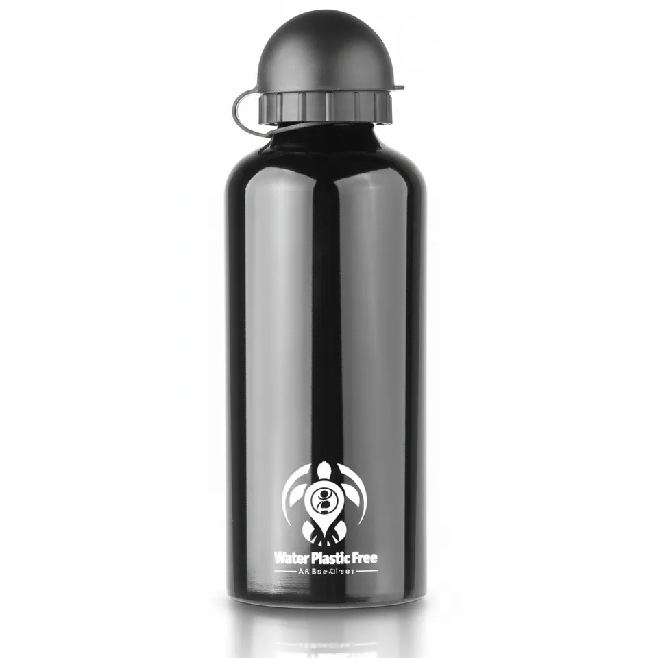 Acqua-Club Borraccia Alluminio 600ml blu sport