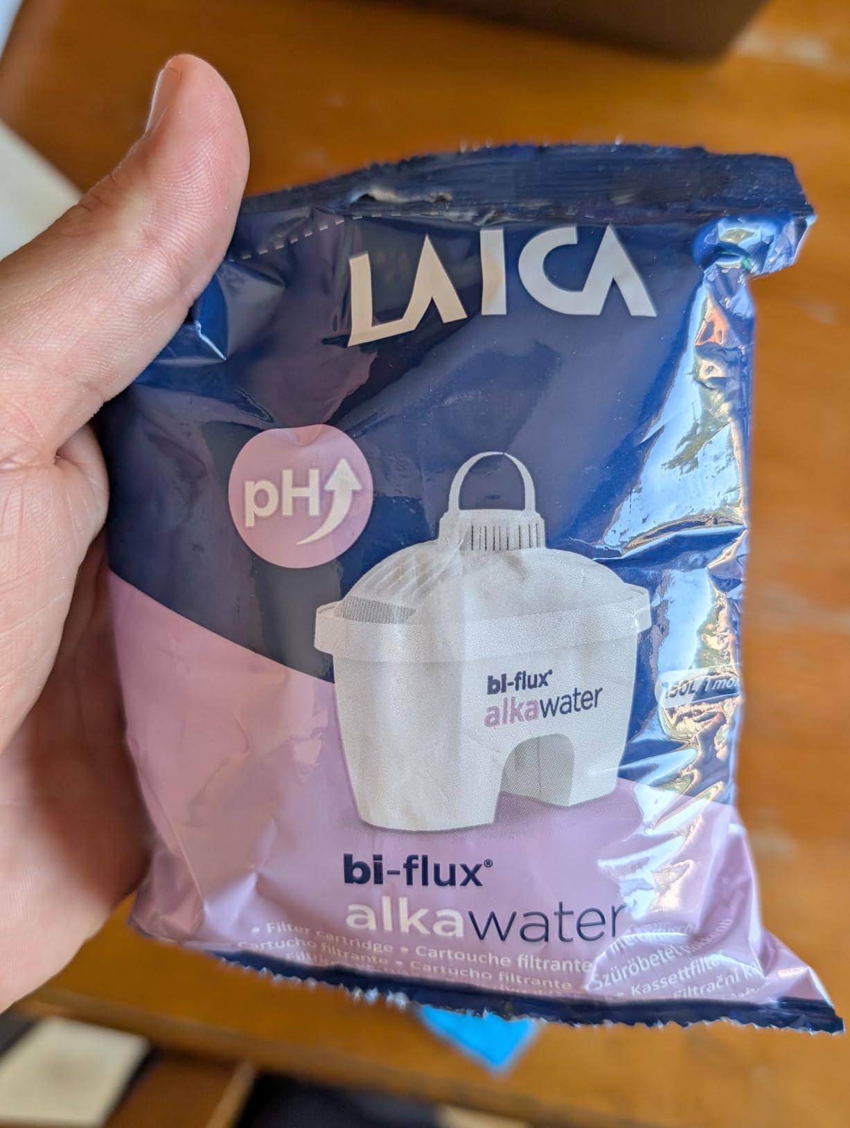 Laica Bi-Flux Alkawater Filtri Caraffa Alcalina 4 Pezzi
