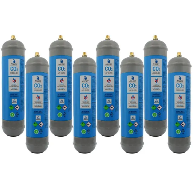 Bellerofonte Bombola CO2 600g E290 M11x1 Set 8 Pezzi